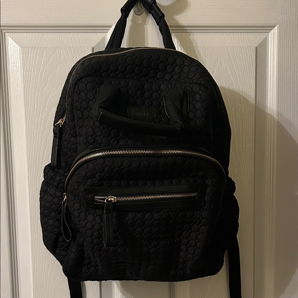 Rume Chic Black Quilted Women's Backpack